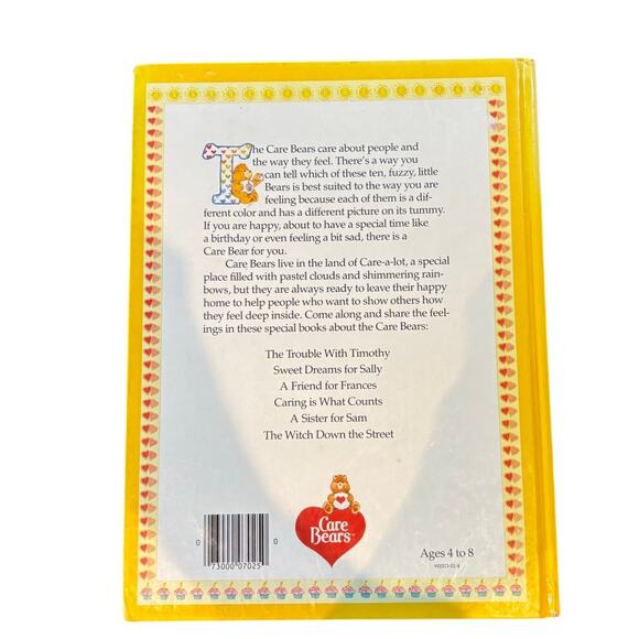 Care Bears, The Witch Down the Street Book, By S. Morgan, Vintage 1983, HC - Picture 2 of 5